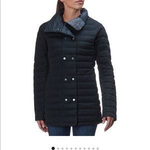 Dark Purple Mountain Hardware Stretchdown Coat